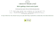 Tablet Screenshot of crescenttradelinks.com